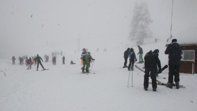 Uludağ öğrencilerle doldu