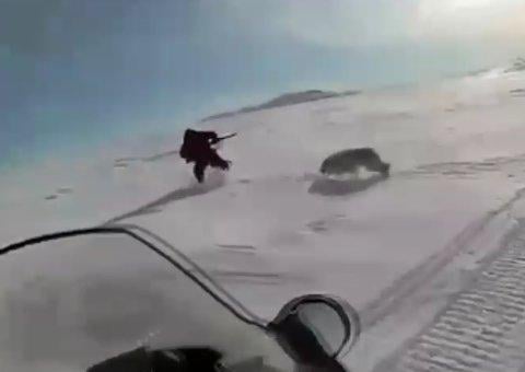 Kazakistan'da korkunç kurt avı İZLE