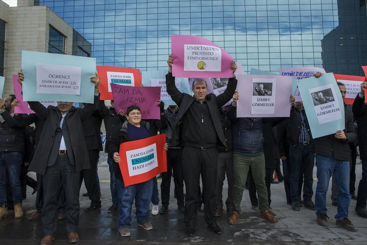 CHP'li protestoculara İzmir hatırlatması