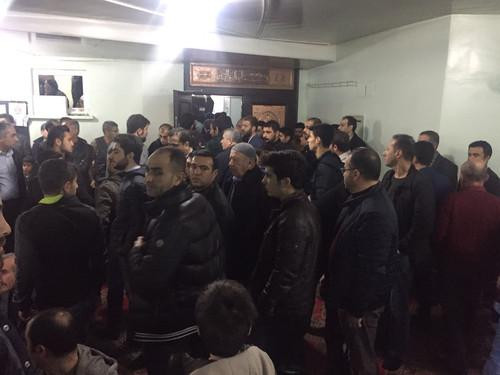 İmam şehitler için dua istedi cemaat camiyi terk etti