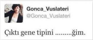 Erdoğan'a küfreden Gonca Vuslateri beraat etti