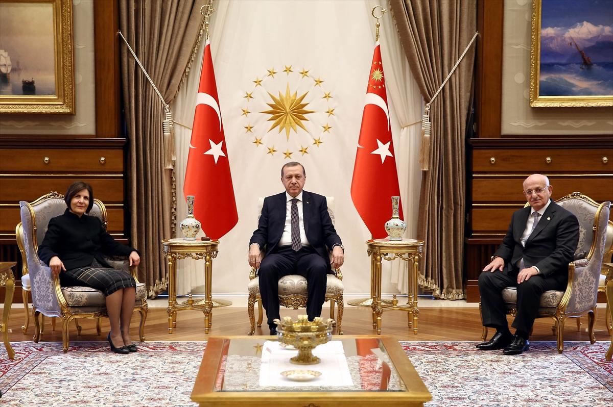 KKTC Cumhuriyet Meclisi Başkanı Beştepe’de