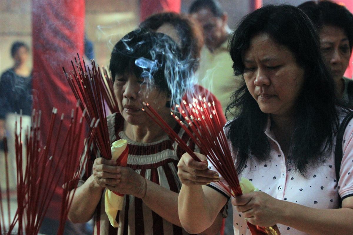 Endonezyalı Çinliler maymun yılını kutladı