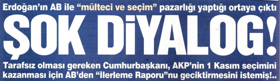 Cumhuriyet ve Sözcü'nün 'kirli pazarlık' manşetleri