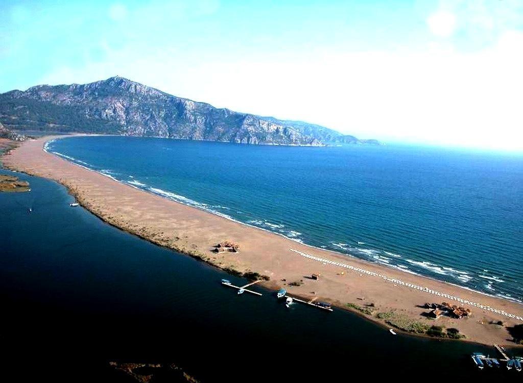 İztuzu kumsalı yer değiştiriyor