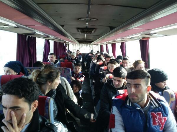 Edirne’de 115 Suriyeli göçmen yakalandı