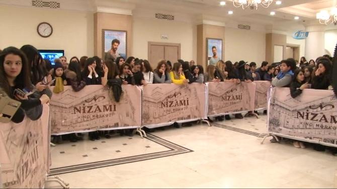 Azerbaycan'da Burak Özçivit yarışı