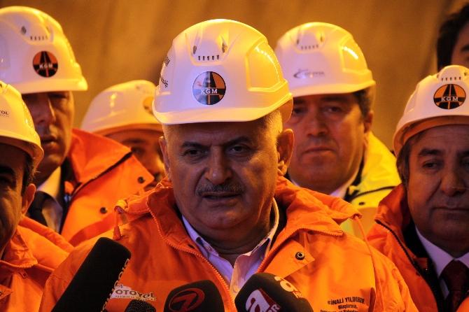 Binali Yıldırım Gebze-Orhangazi-İzmir otoyolunu inceledi