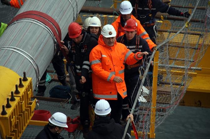 Binali Yıldırım Gebze-Orhangazi-İzmir otoyolunu inceledi