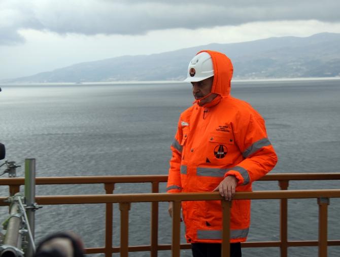 Binali Yıldırım Gebze-Orhangazi-İzmir otoyolunu inceledi