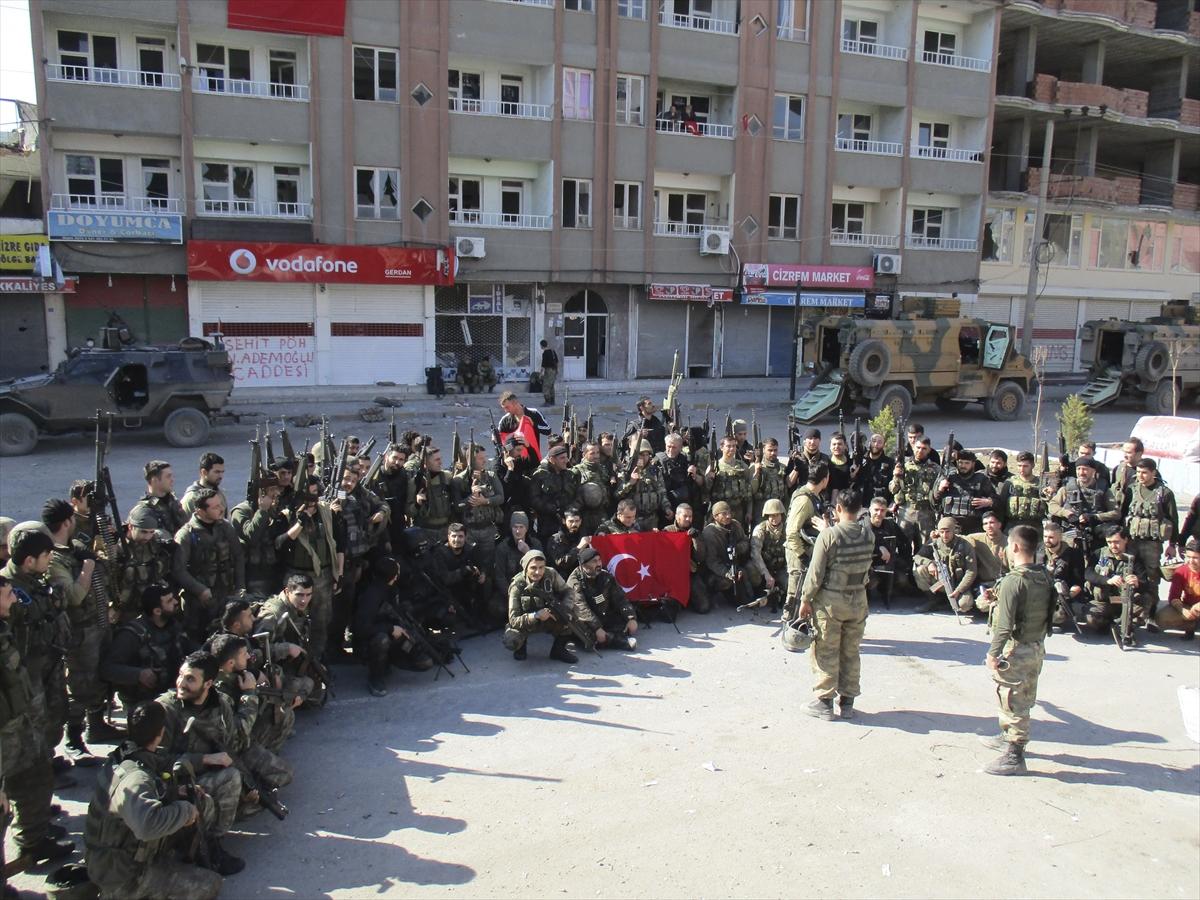 Operasyonların ardından Cizre görüntülendi