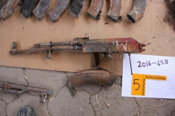 Cizre'de bodrum kattan cephanelik çıktı