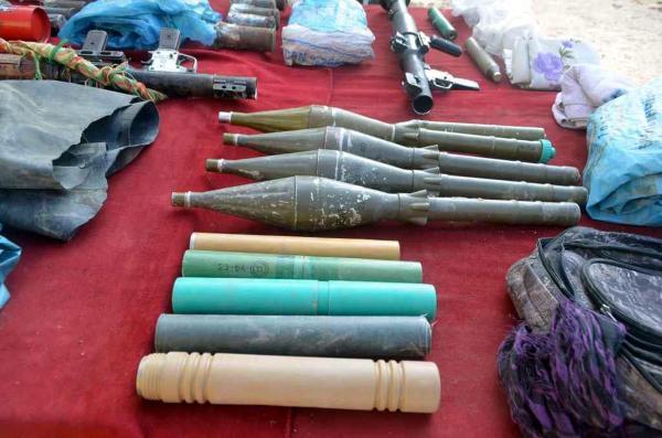 Bismil'de PKK'nın mühimmatları ele geçirildi