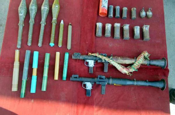 Bismil'de PKK'nın mühimmatları ele geçirildi