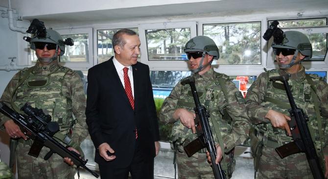 Cumhurbaşkanı Erdoğan'dan JÖAK ziyareti