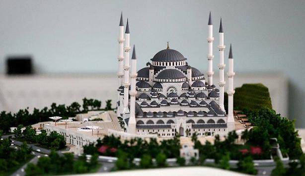 Çamlıca Camii'nin inşasında ileri teknoloji kullanılıyor