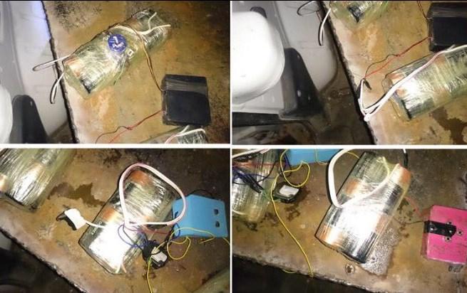 Dicle'de yarım ton patlayıcı yüklü kamyonet ele geçirildi