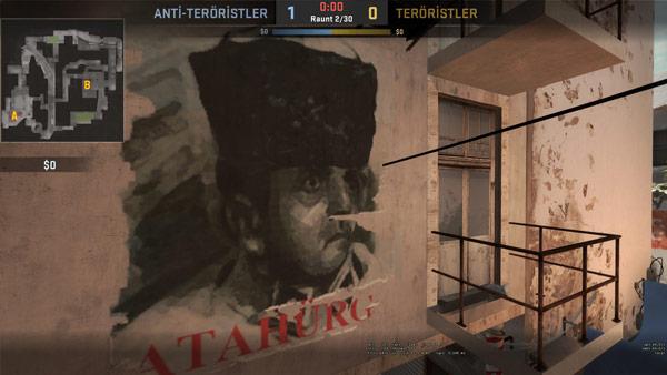Counter Strike'ın Türkiye güncellemesine Atatürk tepkisi