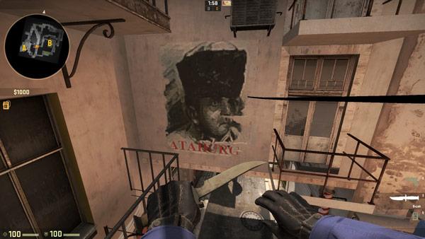 Counter Strike'ın Türkiye güncellemesine Atatürk tepkisi