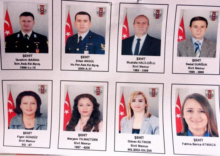Ankara şehitleri için cenaze töreni düzenlendi