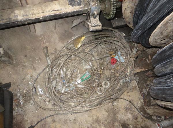 Ankara'da kablo hırsızlarına suçüstü