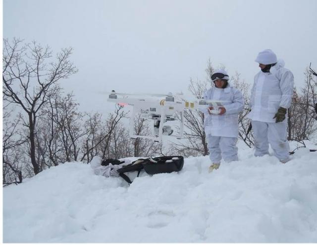 Tunceli'de drone'lu operasyon