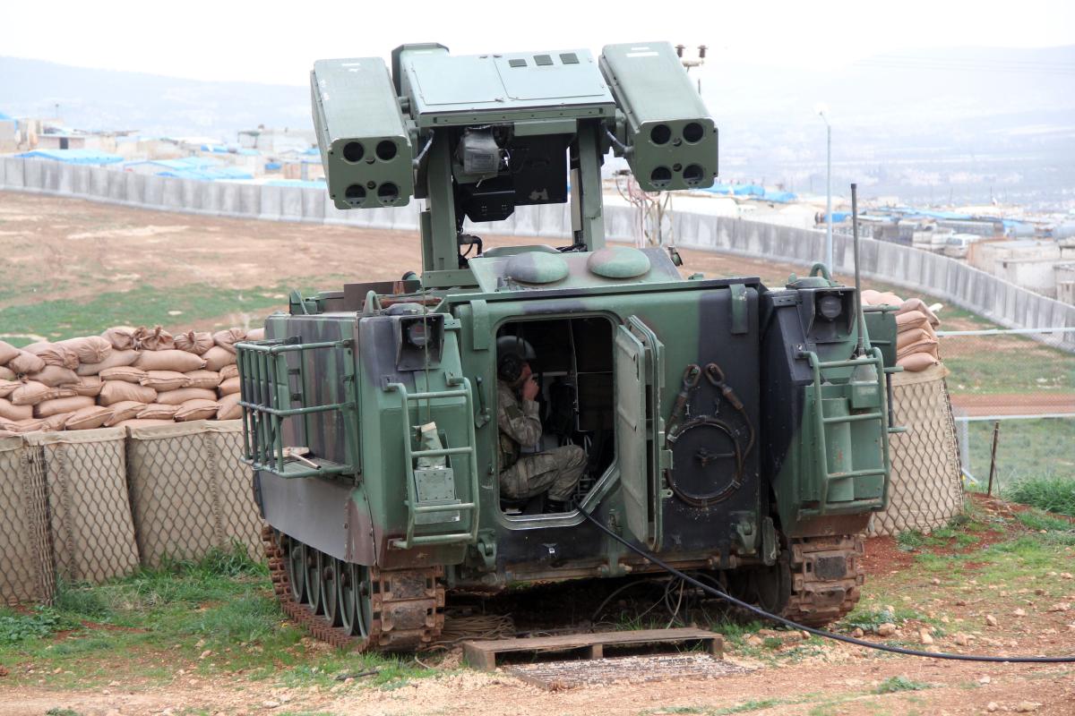 PYD'yi vuran stingerler görüntülendi