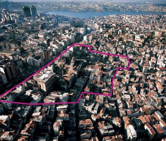 Tarlabaşı'nda kentsel dönüşüm çalışmaları sürüyor