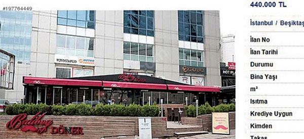 Burak Özçivit dönerci dükkanını devrediyor