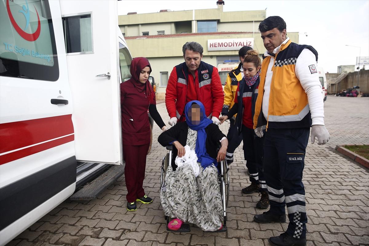 İdil'de yaşlı çifte polis yardım etti