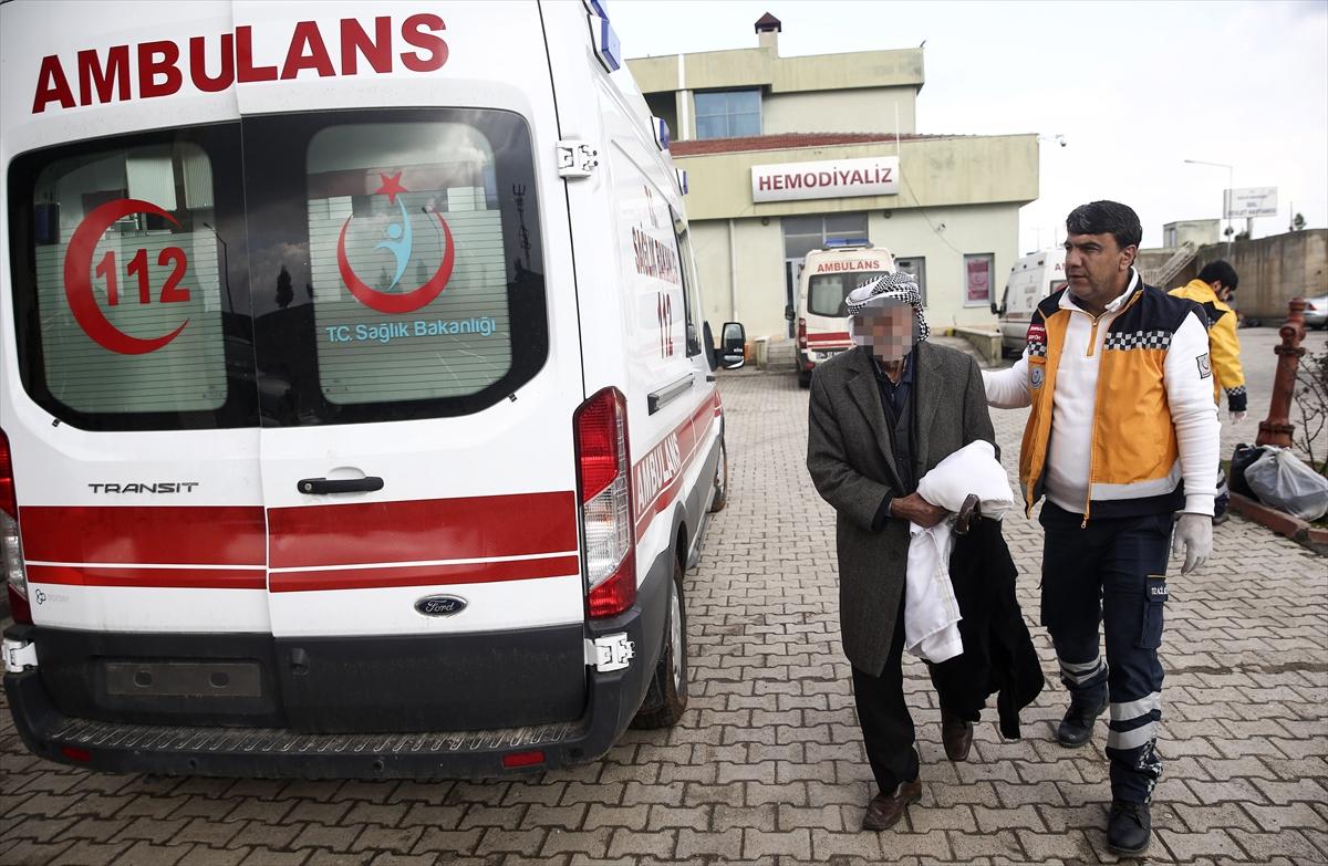 İdil'de yaşlı çifte polis yardım etti
