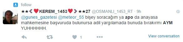 Anayasa Mahkemesi'ne Apo sorusu