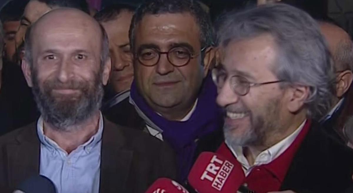 Can Dündar ve Erdem Gül'e tahliye