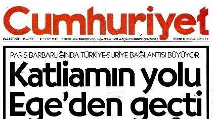 Cumhuriyet'in ihanet dolu manşetleri