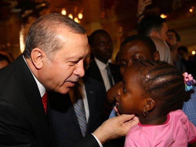 Erdoğan'ın çocuk sevgisi