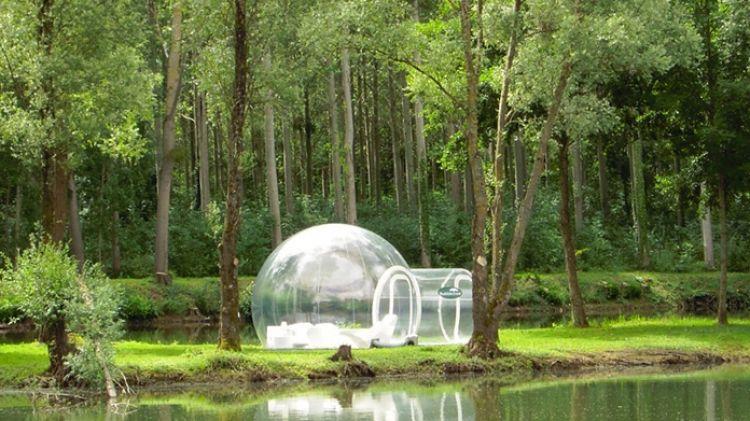 Balon evler tasarımlarıyla ilgi çekiyor