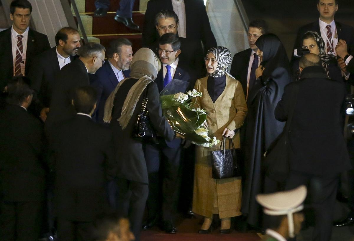 Başbakan Davutoğlu İran'da