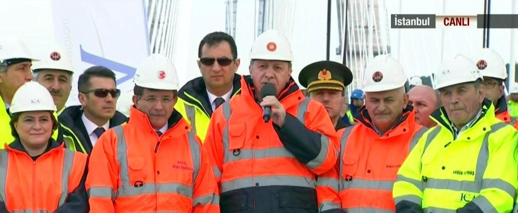 Cumhurbaşkanı Erdoğan 3. Köprü töreninde konuştu