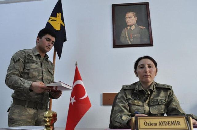 TSK'nın gözbebeği: Özlem Üsteğmen