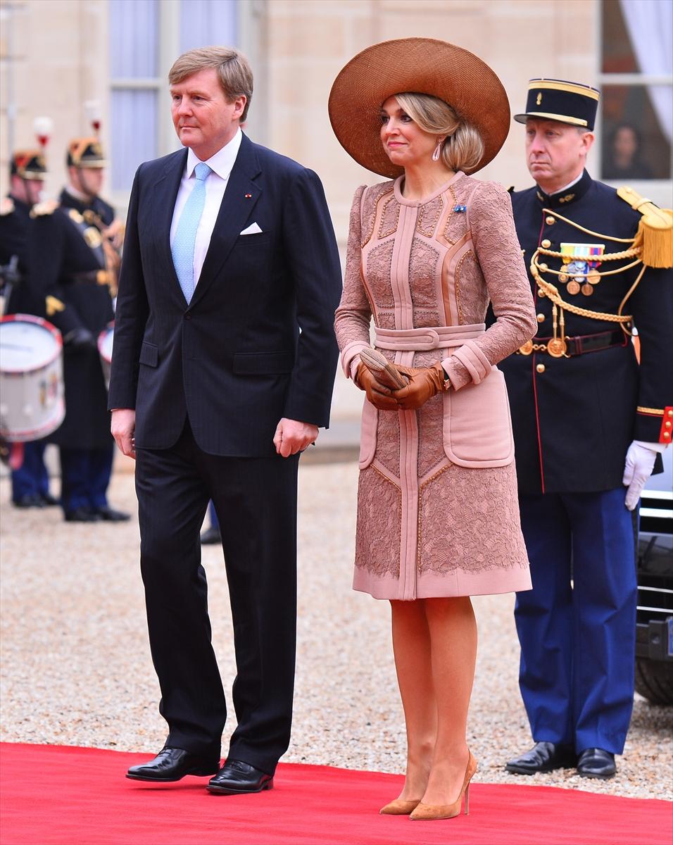 Hollanda Kralı Willem-Alexander Paris'te