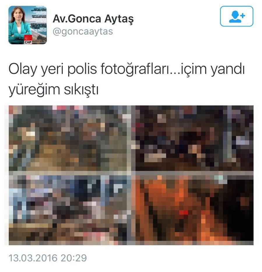 CHP'li Gonca Aytaş'tan skandal paylaşım