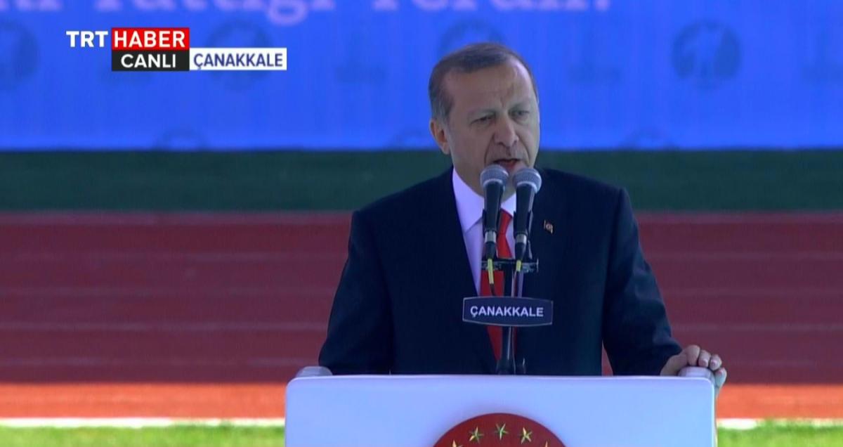 Erdoğan'dan Çanakkale'ye köprü müjdesi