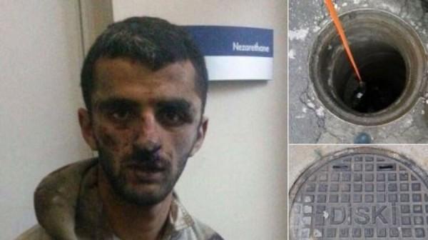 2 gündür kanalizasyonda saklanan teröristler yakalandı