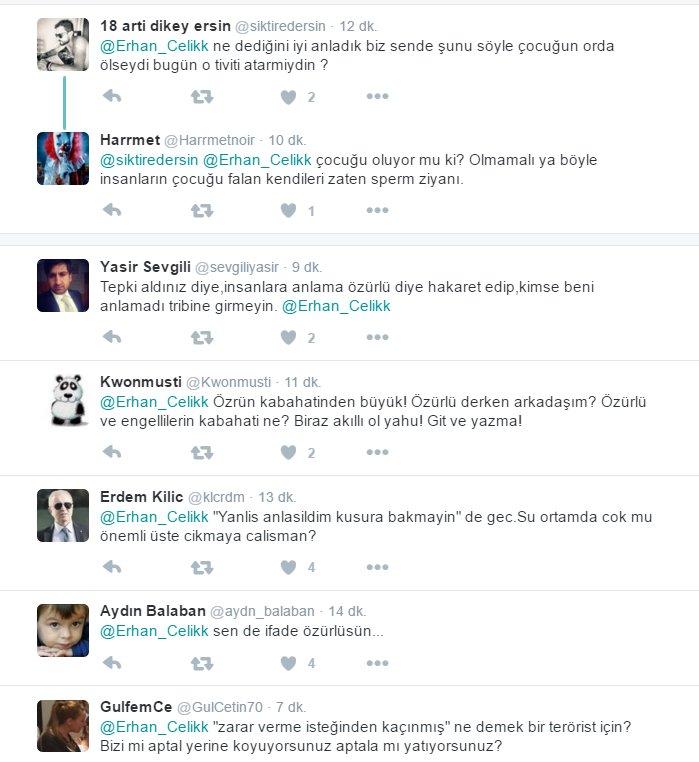 Erhan Çelik'in tweet'i anlaşılamadı
