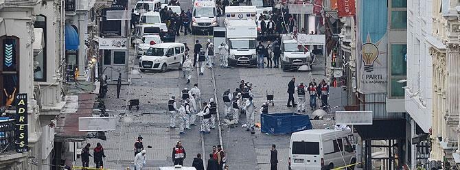 Taksim'deki canlı bombanın kimliği kesinleşti