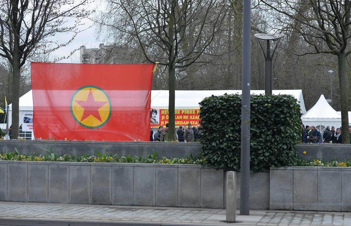 Brüksel polisi PKK'yı korumaya devam ediyor