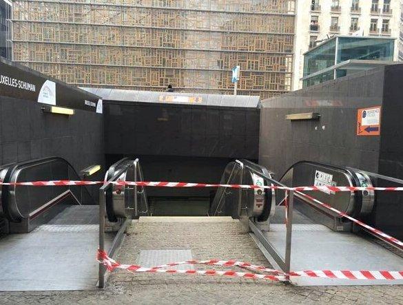 Brüksel metrosunda patlama