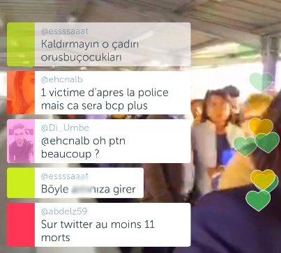 Periscope yayını yapan Belçikalıya Türklerden tepki