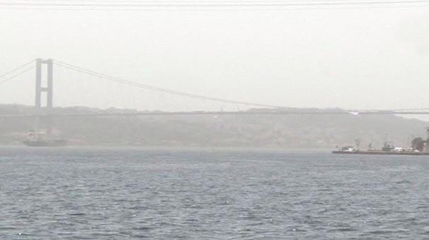 İstanbul toz bulutu altında