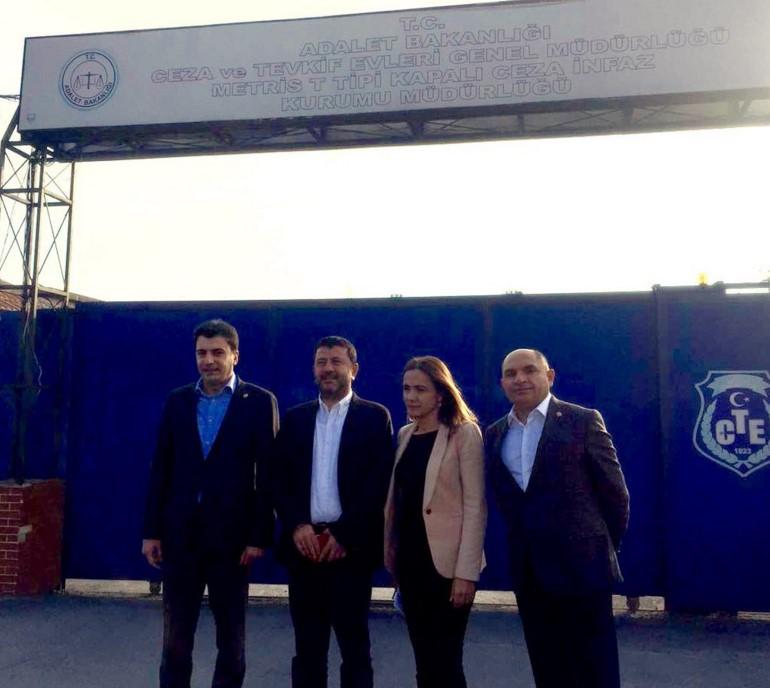 CHP heyeti Deniz Seki'yi ziyaret etti